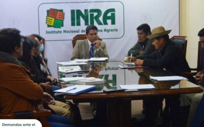 CPILAP impulsa reunión con el INRA para exigir atención a demandas urgentes sobre tierra y territorio